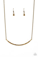 Collar Poppin Sparkle - Brass